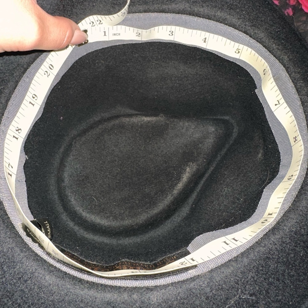 GOORIN Bros black fedora size small - Picture 13 of 13